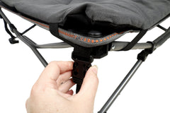 Deluxe Folding Pet Camp Bed, Removable Washable Cover, 60KG Rating