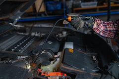 3 in 1 Multi Light (Flashlight, Worklight, Gooseneck Light) Rechargeable, 3 Interchangeable Heads, 360-degree Swivel, Magnetic Base, Water and Dust Resistant, Carry Case