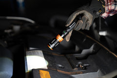 3 in 1 Multi Light (Flashlight, Worklight, Gooseneck Light) Rechargeable, 3 Interchangeable Heads, 360-degree Swivel, Magnetic Base, Water and Dust Resistant, Carry Case