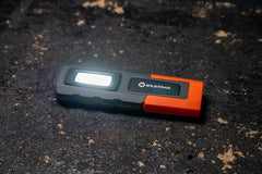 Handheld Work Light, Magnetic Base, Rechargeable, Duel Lighting Modes, 180 Swivel, USB-C Fast Charge, Water & Shock Proof