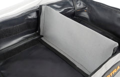 Large Canvas Clear Top Storage Bag with Handles 35x25x13cm Heavy-Duty 400gsm Ripstop Canvas for 4WD & Camping