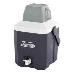 Extreme Cooler Jug 5.5L Grey with Carry Handle Drinking Cup Cap and Tap