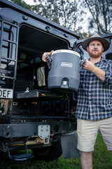 Extreme 10L Daintree Keg Grey with Heavy Duty Carry Handles and Tap