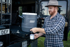 Extreme 15L Daintree Keg Grey with Heavy Duty Carry Handles and Tap