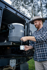 Extreme 15L Daintree Keg Grey with Heavy Duty Carry Handles and Tap