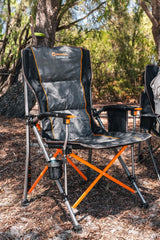 Wildtrak folding camp chair for outdoor comfort