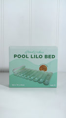 Inflatable Pool Lilo Lounge Heavy Duty PVC 162x76x31cm