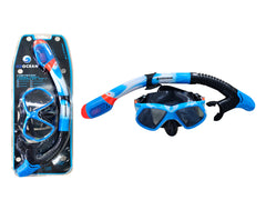 Heron Adult Mask and Snorkel Set - Blue