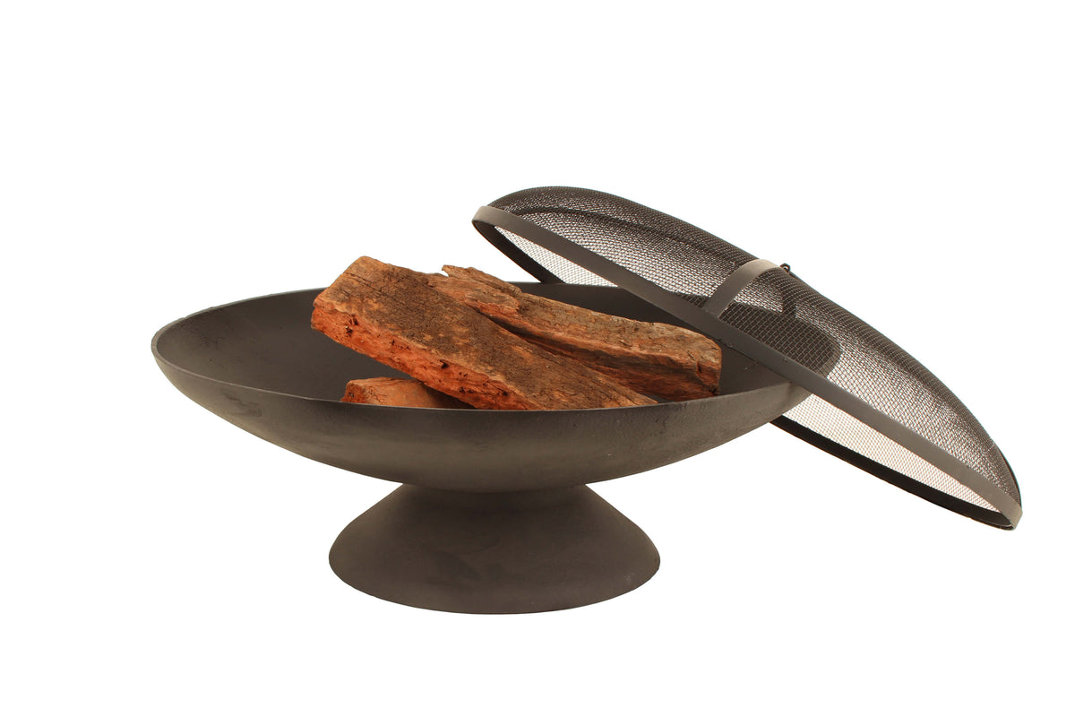 Compact portable fire pit for camping trips