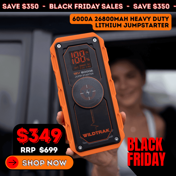 6000A Jump Starters $349