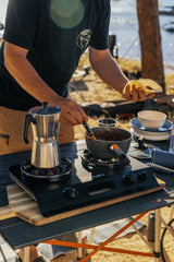 PEAK1™ 2-Burner Camping Stove, Portable, Even Cooking, Wind Protection, 20000 BTUs, Durable