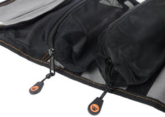 Medium Canvas Utility Roll, Hangable Camping Storage Organise for Toiletries, Kitchen Utensils, Tools & More - 400GSM Ripstop Canvas 60x24cm