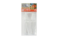 Travel Bottle Set with Pump and Spray, 2pce