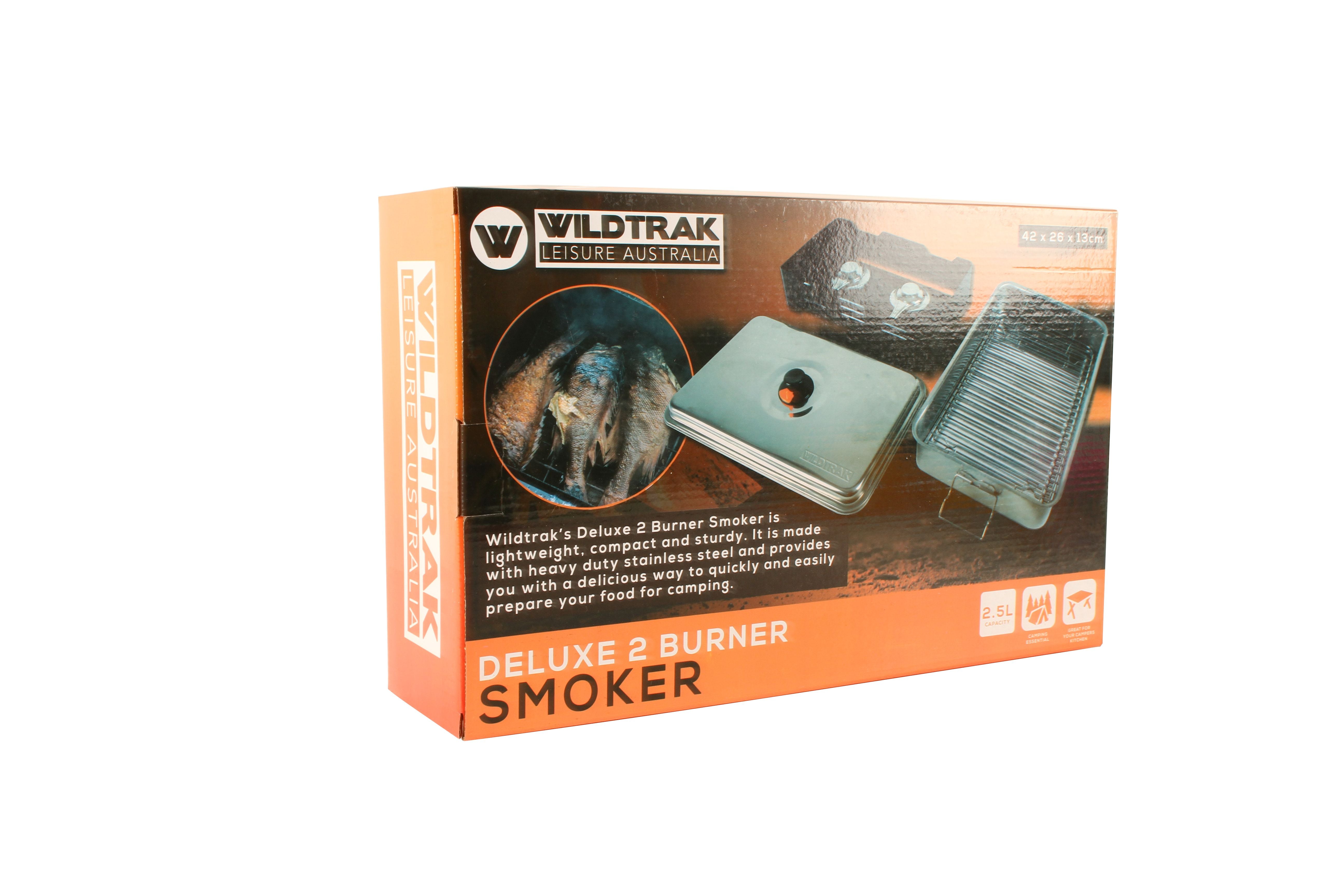 DELUXE 2 BURNER SMOKER