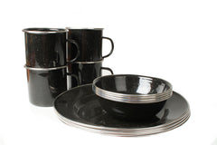 12pc Premium Enamel Dinner Set