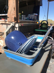 Collapsible 9 Litre Dish Rack 36.5x31.5x13cm