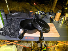 3.2 Quart Pre-Seasoned Cast Iron 2in1 COMBO Cooker 26.5x4cm