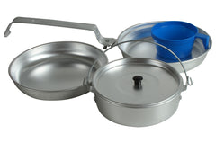 Hiker 1P Essential Mess Kit Aluminium 4 piece Set