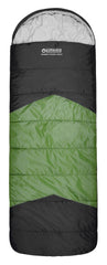 Bremer Hooded Sleeping Bag, 0-5°C, Breathable Lining, Ripstop Fabric, Auto Lock Zips, Sewn-in Storage Pocket, Sewn-through Construction, Hanging Loop, Storage Bag, 80x220cm