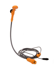 12V Portable Camp Shower, 2m Hose, Adjustable Flow