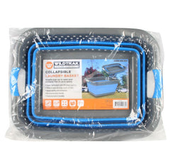 Collapsible 37 Litre Laundry Basket with Handles 60.9x45.4x26.7cm