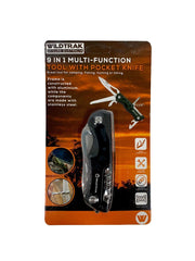9 in 1 Multi Function Tool with Pocket Knife