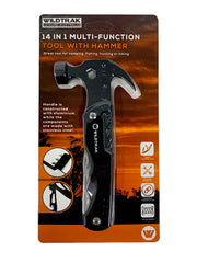 14 in 1 Multi Function Tool with Hammer and Carry Bag