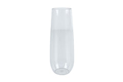 Stemless Champagne Flute 266ml, Tritan Shatter-Proof Plastic, BPA Free & Lightweight