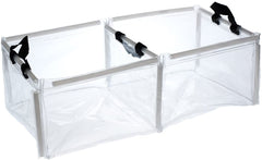 20L Portable Double Wash Basin Folding with Handles 25.5x25.5x19cm