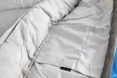 Gascoyne Twin Hooded Sleeping Bag, 5-10°C, Single or Double, Breathable Lining, Polyester Ripstop Outer, Auto Lock Zips, Sewn-in Storage Pocket, Hanging Loop, Storage Bag, 90x230cm