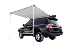 Deluxe 2.5x2.5m 4WD Awning, Waterproof, UPF 50+, 600D Ripstop Canvas, Adjustable Height, inc PVC Cover with Zipper