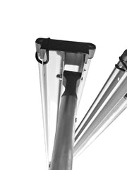 Deluxe 2.5x2.5m 4WD Awning, Waterproof, UPF 50+, 600D Ripstop Canvas, Adjustable Height, inc PVC Cover with Zipper