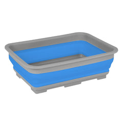 Collapsible 9 Litre Washing Up Bucket 37.5x28x12.4cm
