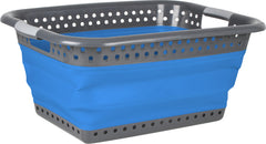 Collapsible 37 Litre Laundry Basket with Handles 60.9x45.4x26.7cm