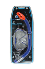 Mettams Adult Mask and Snorkel Set - Blue or Red