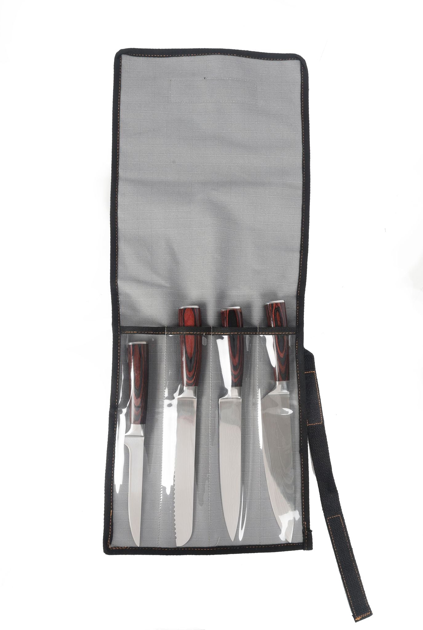 4 PIECE 400GSM RIPSTOP CANVAS KNIFE WRAP