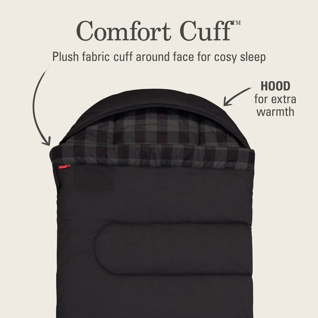 Coleman Pilbara C-7 Hooded Sleeping Bag, -7°C Rated