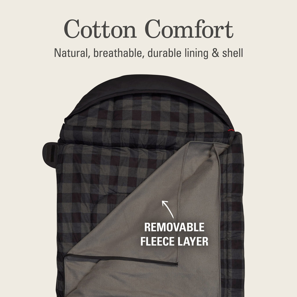 Coleman Pilbara C-7 Hooded Sleeping Bag, -7°C Rated