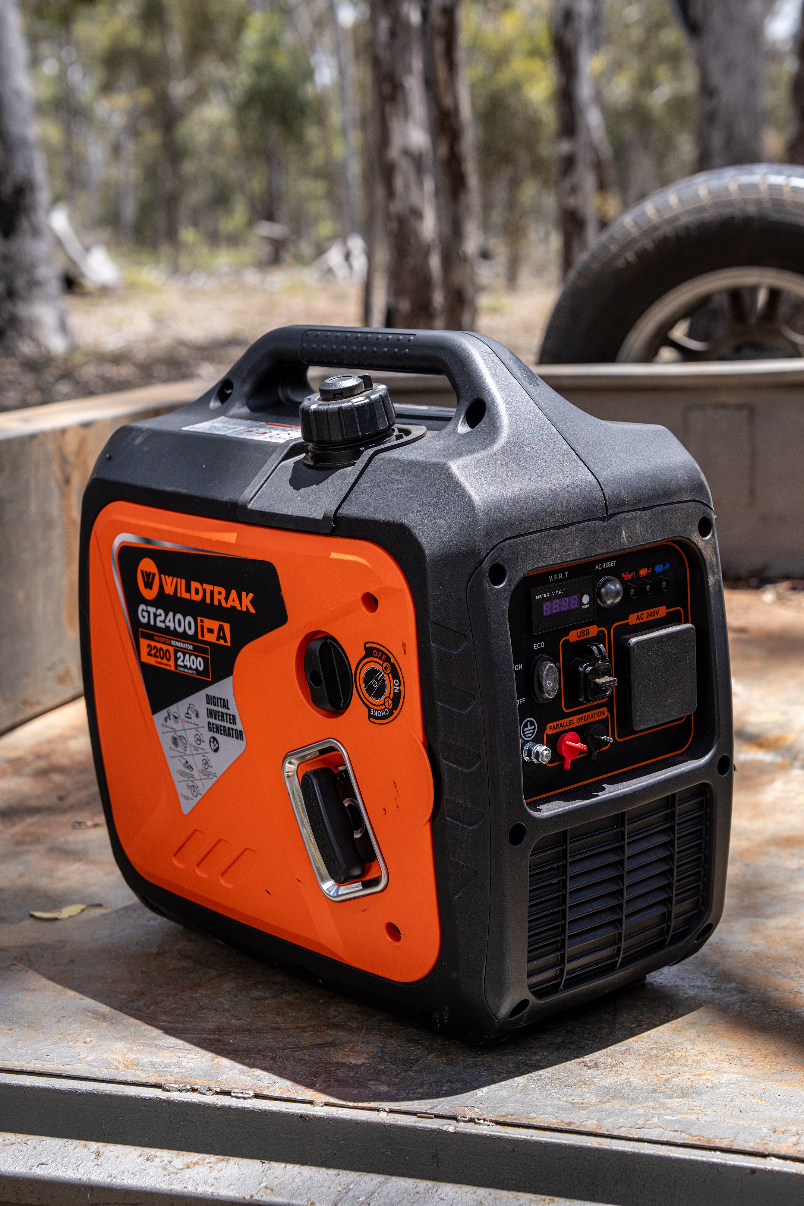 GT2400 i-A Pro Silent Inverter Generator | 2.4KW | 2400W Portable Power Station | Compact Petrol Generator for Camping & Home Backup