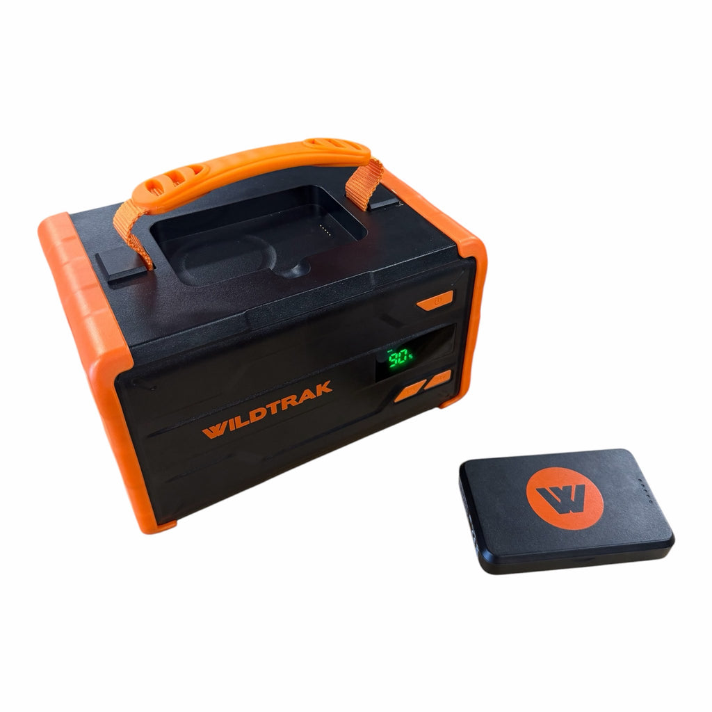Wildtrak Power Tank Buddy 30Ah Portable Lithium Power Station With Charge N Go