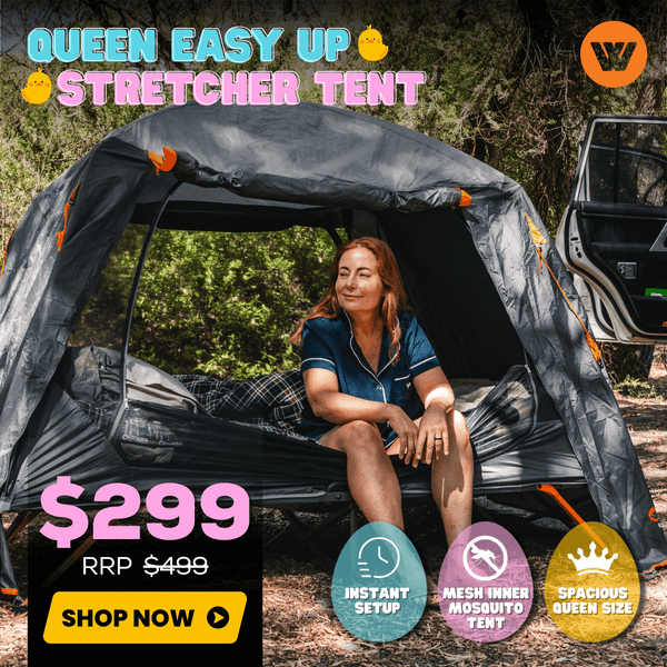 Queen Easy Up Stretcher Tent