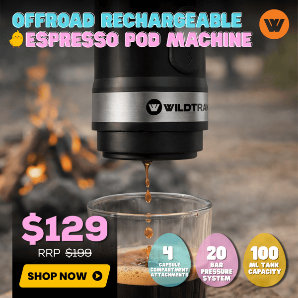 Offroad Rechargeable Espresso Pod Machine