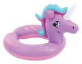 Inflatable Pink Unicorn Split Swim Ring 51cm - Ages 3+