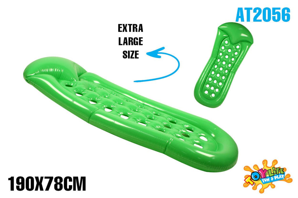Inflatable Pool Mattress Green 190cm