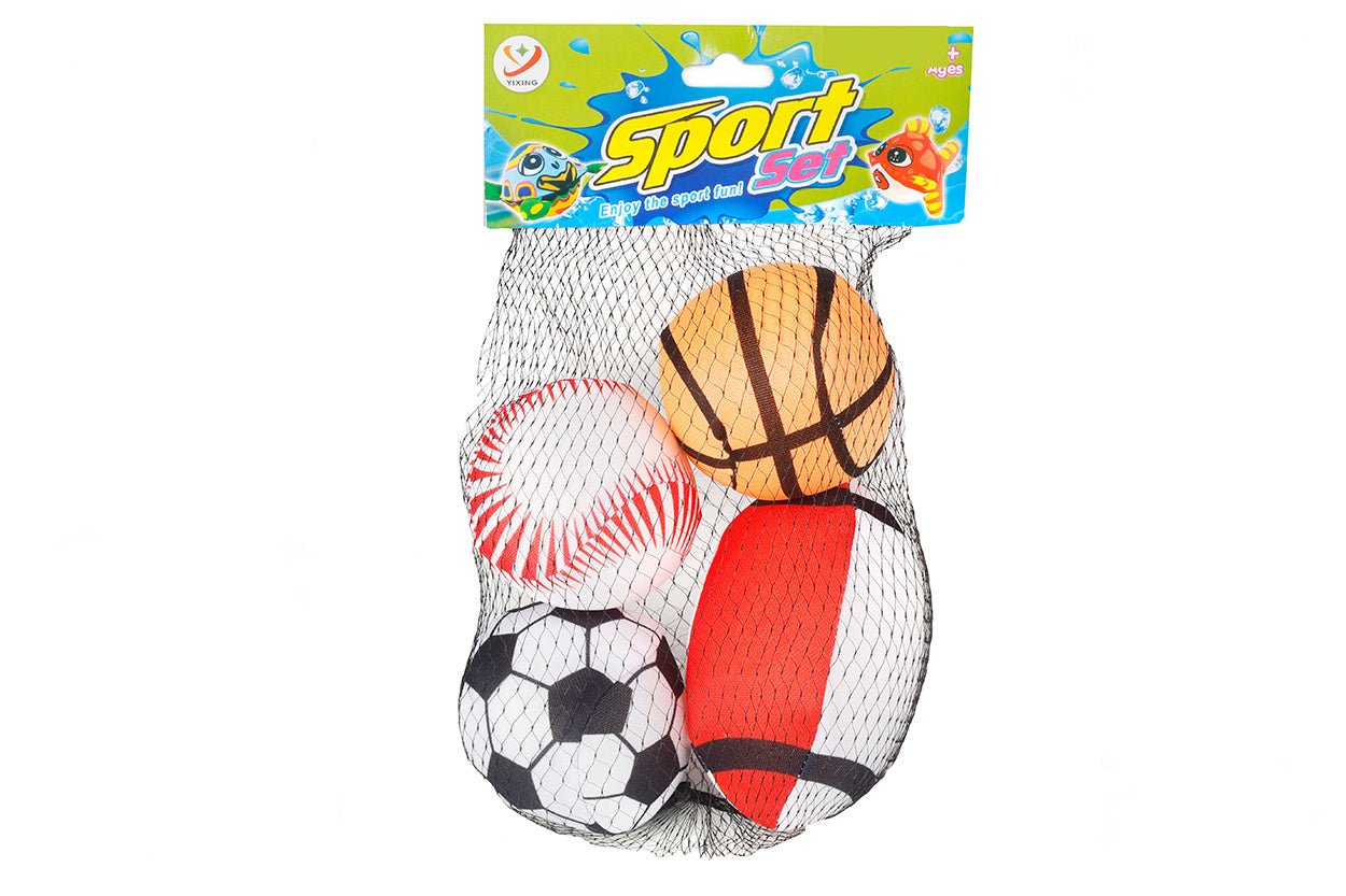 Water Splash Balls 4pc 25cm - Ages 3+