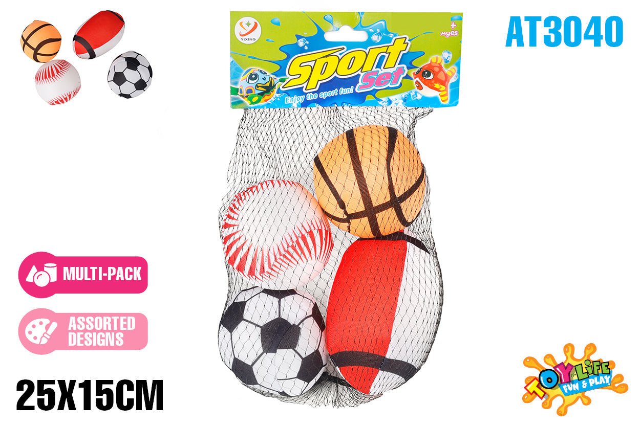 Water Splash Balls 4pc 25cm - Ages 3+