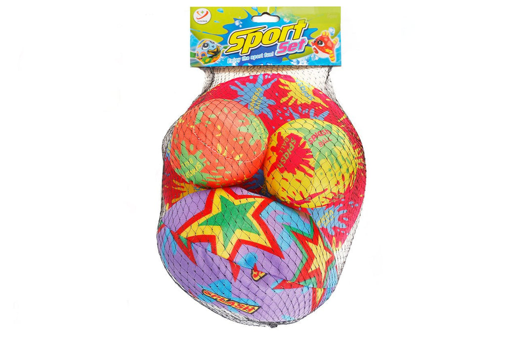 Water Splash Frisbee and Sports Balls Game - Ages 3+