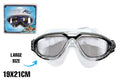 Swim Goggle Deluxe - Adults Blue or Black