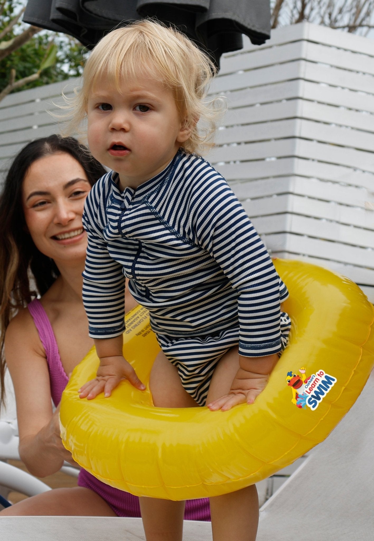 Inflatable Swim Ring STEP B (3-6yrs) Australian Standards, Gives Support Whilst Learning 51cm