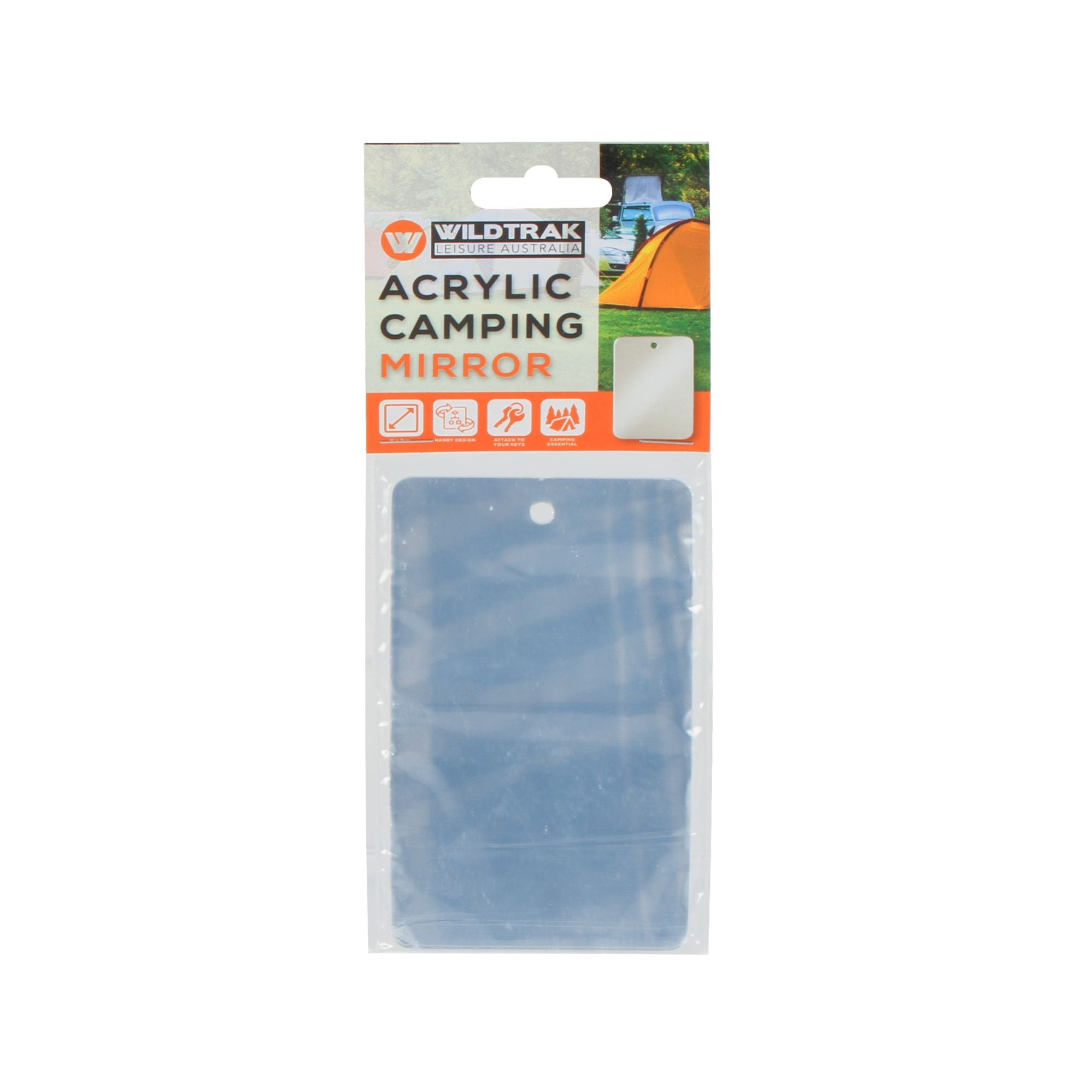 Wildtrak Acrylic Camping Miror 11x7cm